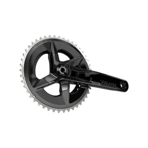 SRAM kľuky s prevodníkom - RIVAL D1 DUB 175 48-35 - čierna