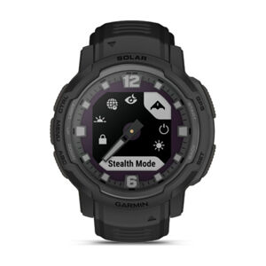 GARMIN smart hodinky - INSTINCT CROSSOVER SOLAR TACTICAL EDITION - čierna
