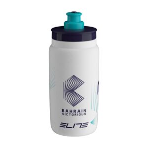 ELITE Cyklistická fľaša na vodu - FLY 550 BAHRAIN VICTORIOUS 2025 - biela/modrá