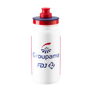 ELITE Cyklistická fľaša na vodu - FDJ 2022 550 ml - modrá/biela/červená