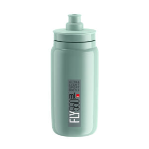 ELITE Cyklistická fľaša na vodu - FLY 550 ml - šedá/zelená