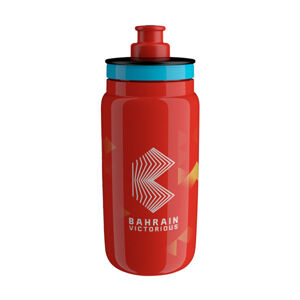 ELITE Cyklistická fľaša na vodu - FLY BAHRAIN 550ml - oranžová/červená