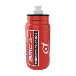 ELITE Cyklistická fľaša na vodu - FLY 550 BMC PRO TRIATHLON TEAM - červená