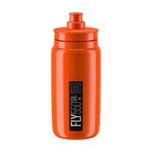 ELITE Cyklistická fľaša na vodu - FLY 550 ml - oranžová