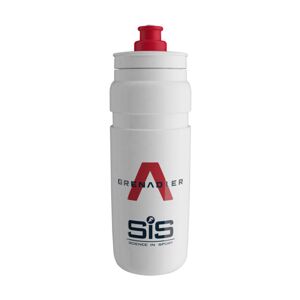 ELITE Cyklistická fľaša na vodu - FLY GRENADIERS 750ml - biela