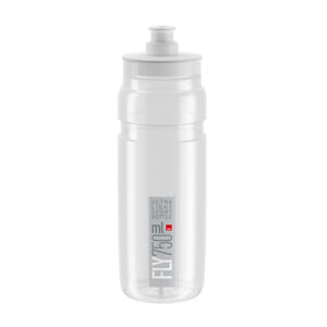 ELITE Cyklistická fľaša na vodu - FLY 750 ml - transparentná