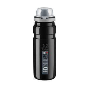 ELITE Cyklistická fľaša na vodu - FLY MTB 750 ml - čierna