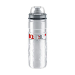 ELITE Cyklistická fľaša na vodu - ICE FLY MTB 500 ml - transparentná