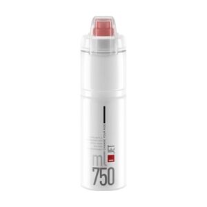 ELITE Cyklistická fľaša na vodu - JET PLUS 750 - transparentná