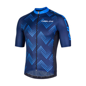 NALINI Cyklistický dres s krátkym rukávom - AIS PODIO 2.0 - modrá