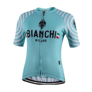 BIANCHI MILANO Cyklistický dres s krátkym rukávom - ALTANA LADY - svetlo modrá L