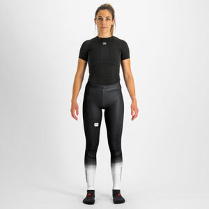 SPORTFUL legíny - APEX - čierna/biela