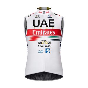 GOBIK Cyklistická vesta - UAE 2022 PLUS 2.0 - biela/červená XL