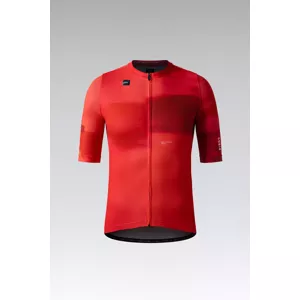 GOBIK Cyklistický dres s krátkym rukávom - STARK - červená