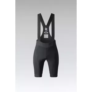 GOBIK Cyklistické nohavice krátke s trakmi - LIMITED 6.0 K6 W - čierna XL