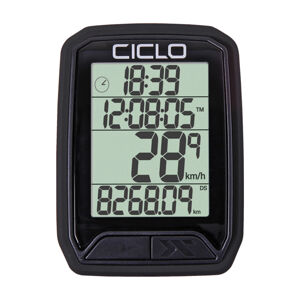 CICLOSPORT tachometer - PROTOS 213 - čierna