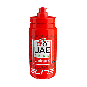 ELITE Cyklistická fľaša na vodu - UAE 2022 550 ml - červená