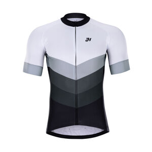 HOLOKOLO Cyklistický dres s krátkym rukávom - NEW NEUTRAL - čierna/biela 3XL