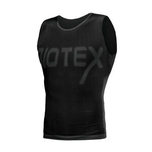 BIOTEX Cyklistické tričko bez rukávov - REVERSE - čierna