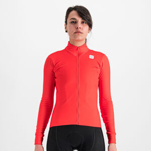 SPORTFUL Cyklistický dres s dlhým rukávom zimný - KELLY THERMAL - červená