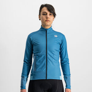 SPORTFUL Cyklistická zateplená bunda - SUPER - svetlo modrá S