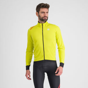 SPORTFUL Cyklistická zateplená bunda - FIANDRE - žltá 2XL