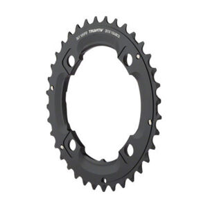 SRAM prevodník - MTB 36T 104 S1 49 CHAINLINE AL5 2X10 NO PIN BLAST - čierna