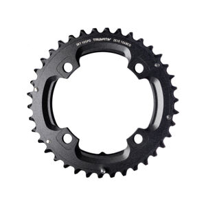 SRAM prevodník - MTB 38T 104 S1 49 CHAINLINE AL5 2X10 NO PIN BLAST - čierna