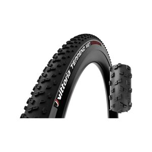VITTORIA plášť - TERRENO WET 40-622 GRAVEL - antracitová/čierna