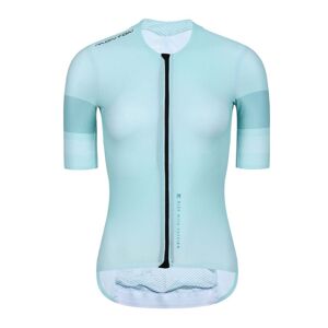 MONTON Cyklistický dres s krátkym rukávom - PRO STARSHINE LADY - svetlo modrá M