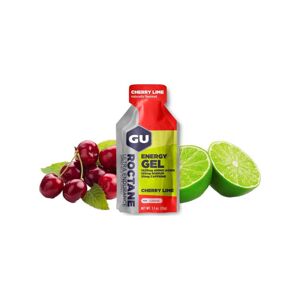 GU Cyklistická výživa - ROCTANE ENERGY GEL 32 G CHERRY/LIME