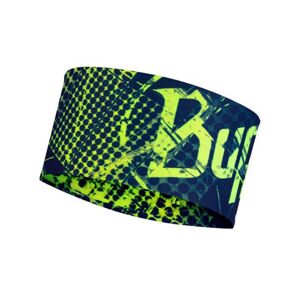 BUFF Cyklistická čelenka - COOLNET UV+® WIDE - žltá/modrá