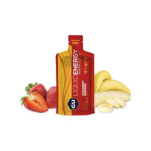 GU Cyklistická výživa - LIQUID ENERGY GEL 60 G STRAWBERRY/BANANA