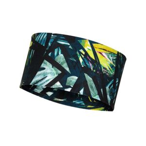 BUFF Cyklistická čelenka - COOLNET UV® WIDE - žltá/modrá