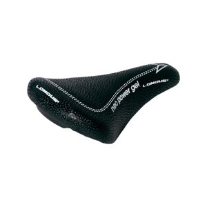 LONGUS sedlo - SADDLE K2 GEL - čierna