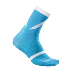 KATUSHA SPORTS Cyklistické ponožky klasické - ISRAEL 2020 - svetlo modrá XL