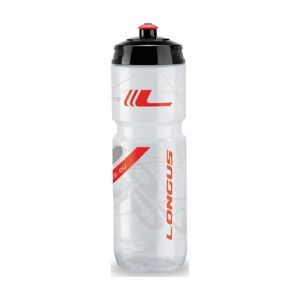 LONGUS Cyklistická fľaša na vodu - TESA 800ml - transparentná/červená