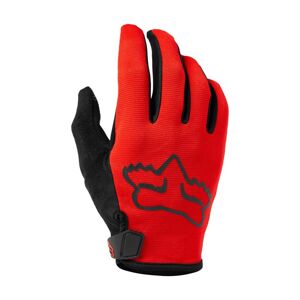 FOX Cyklistické rukavice dlhoprsté - RANGER - červená S