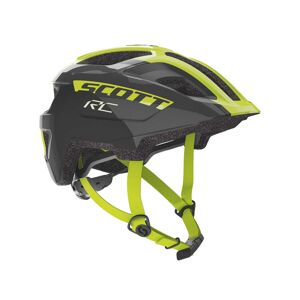 SCOTT Cyklistická prilba - SPUNTO JUNIOR (CE) - žltá/čierna (50–56 cm)