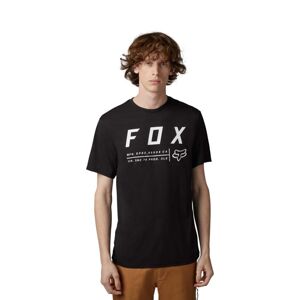 FOX Cyklistické tričko s krátkym rukávom - NON STOP - čierna L