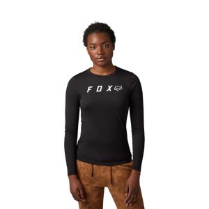 FOX Cyklistické tričko s dlhým rukávom - ABSOLUTE LADY - čierna
