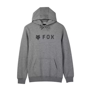 FOX Cyklistická mikina - ABSOLUTE FLEECE - šedá M