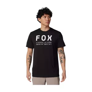 FOX Cyklistické tričko s krátkym rukávom - NON STOP SS TECH - čierna L