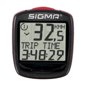 SIGMA SPORT tachometer - BC 1200 - červená/čierna