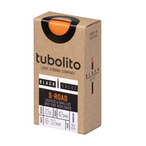 TUBOLITO duša - S-TUBO ROAD 700x18/28C BLACK - SV80 - oranžová