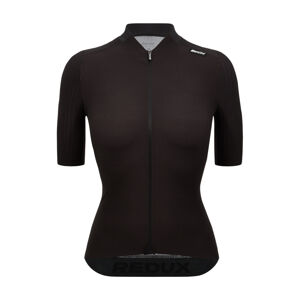 SANTINI Cyklistický dres s krátkym rukávom - REDUX SPEED - čierna