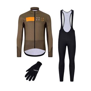 HOLOKOLO Cyklistický mega set - ELEMENT - hnedá/čierna