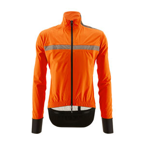 SANTINI Cyklistická vodeodolná pláštenka - GUARD NEO SHELL - oranžová XL