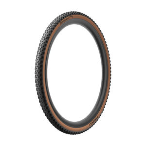 PIRELLI plášť - CINTURATO GRAVEL S CLASSIC TECHWALL 45 - 622 60 tpi - čierna/hnedá