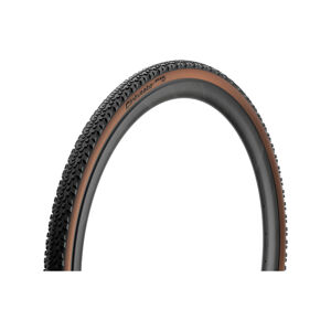 PIRELLI plášť - CINTURATO GRAVEL RC CLASSIC TECHWALL+ 45 - 622 60 tpi - čierna/hnedá